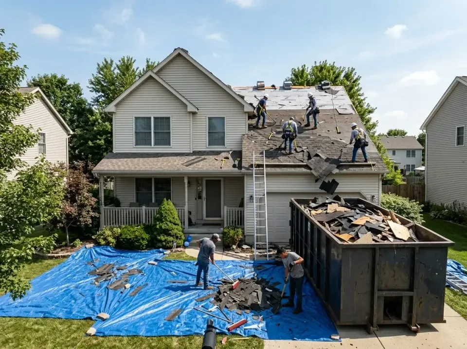 roof-replacement-debris-remova-004 — frequently asked questions, Cheapest Dumpster Rentals in Daphne, AL